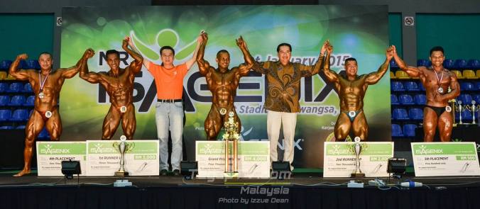 Winners Bodybuilding Above 70kg (Open)