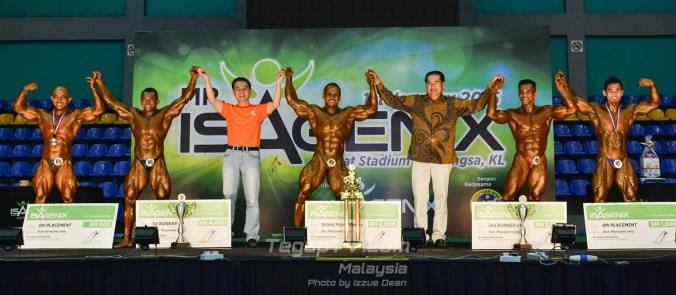 Winners Bodybuilding Isagenix Members